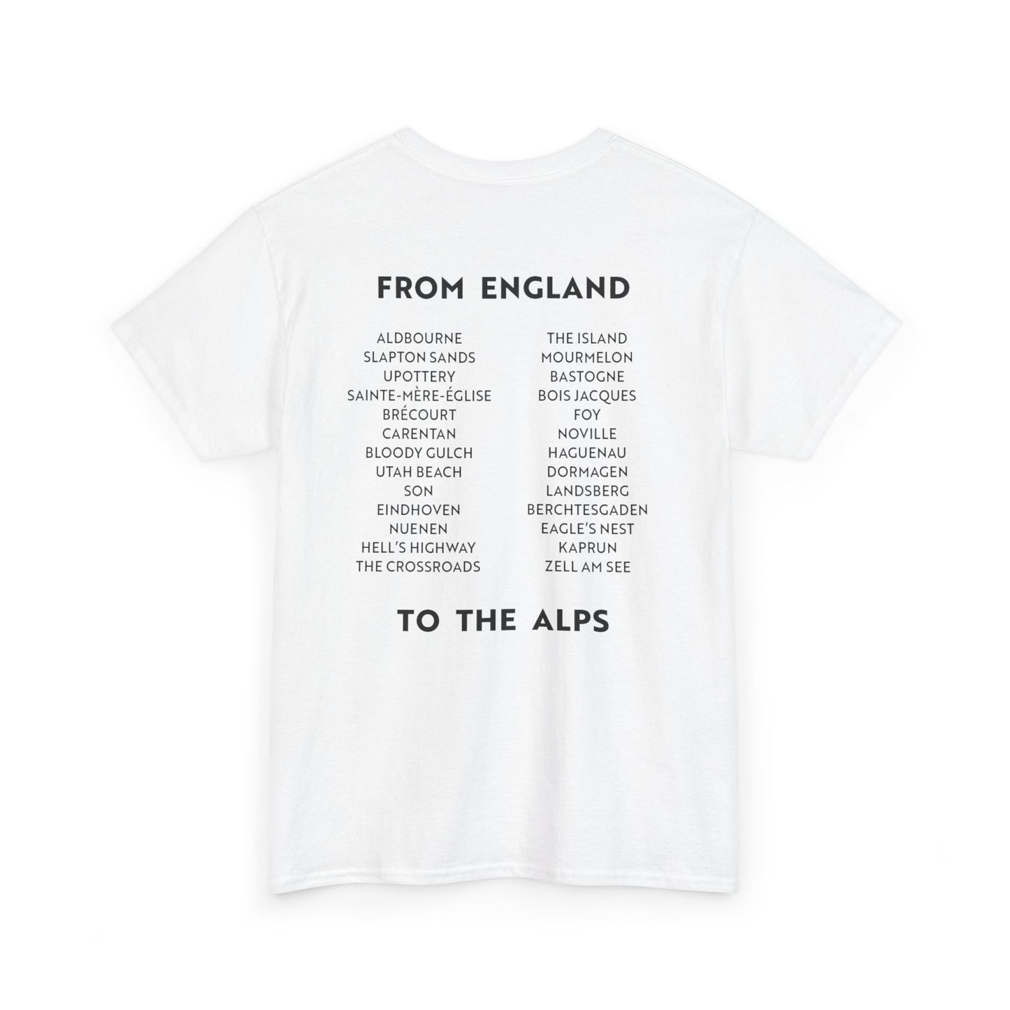 Easy Company Tour of Europe T-shirt
