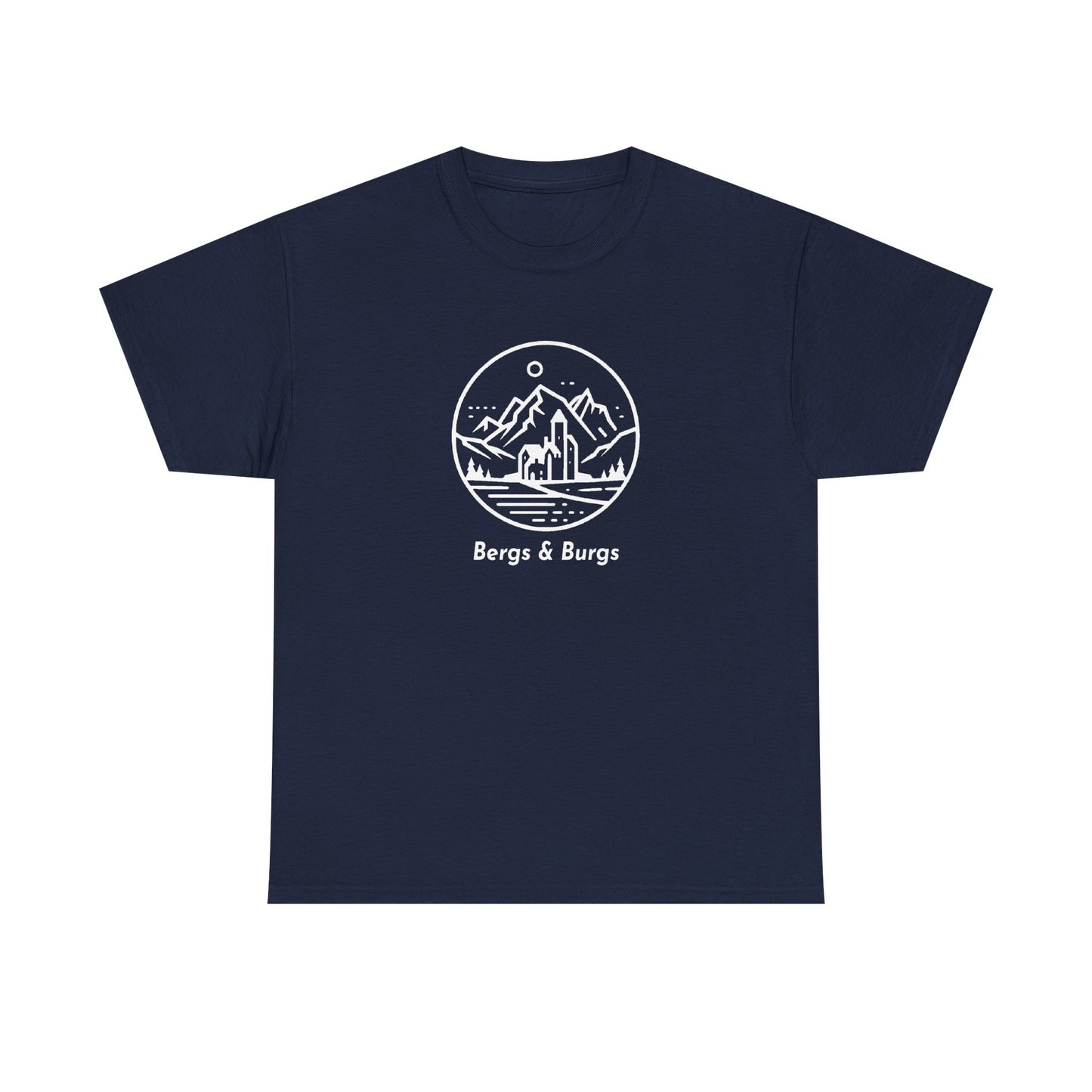 Bergs and Burgs Band of Brothers Tour T Shirt (light on dark)