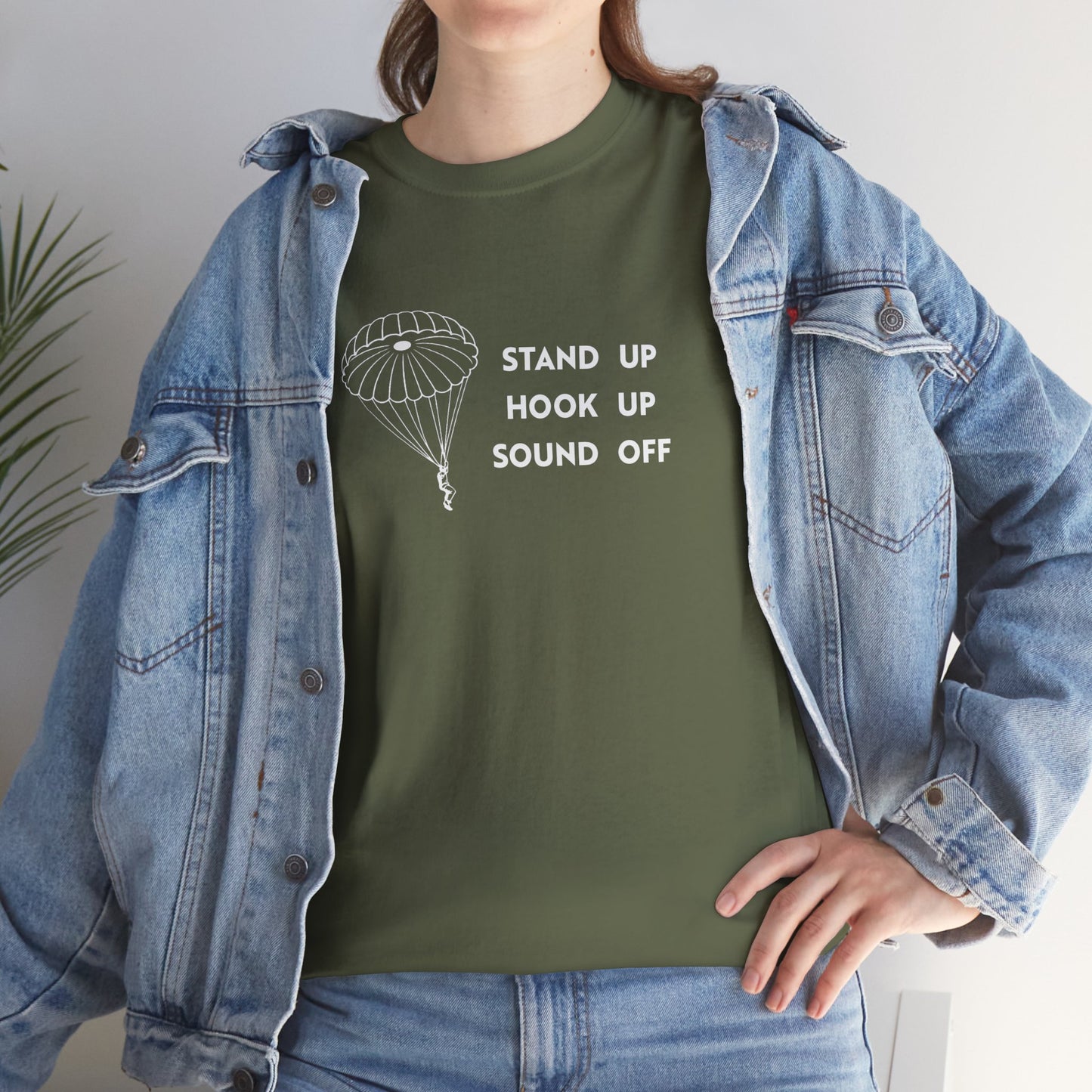 Stand Up, Hook Up, Sound Off Tee