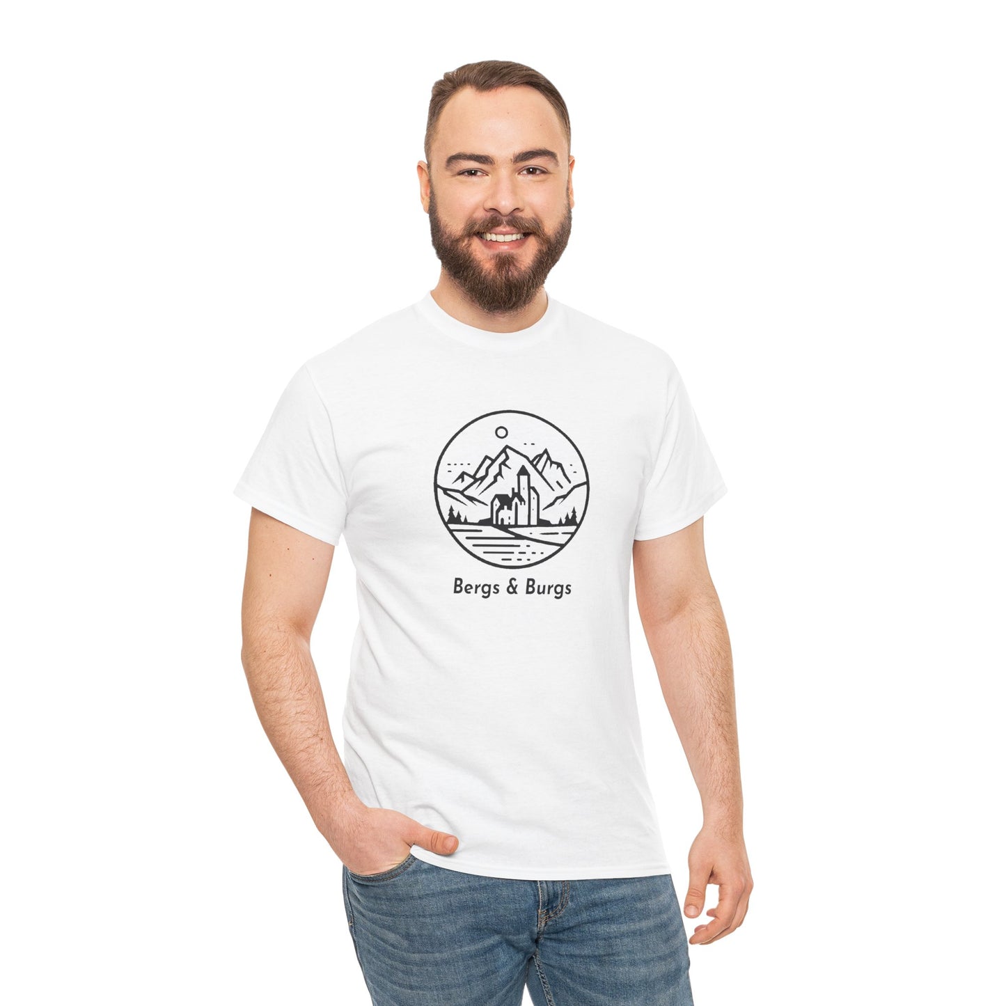 Bergs & Burgs Band of Brothers Tour T‑Shirt — Easy Company WWII Travel Guide Tee