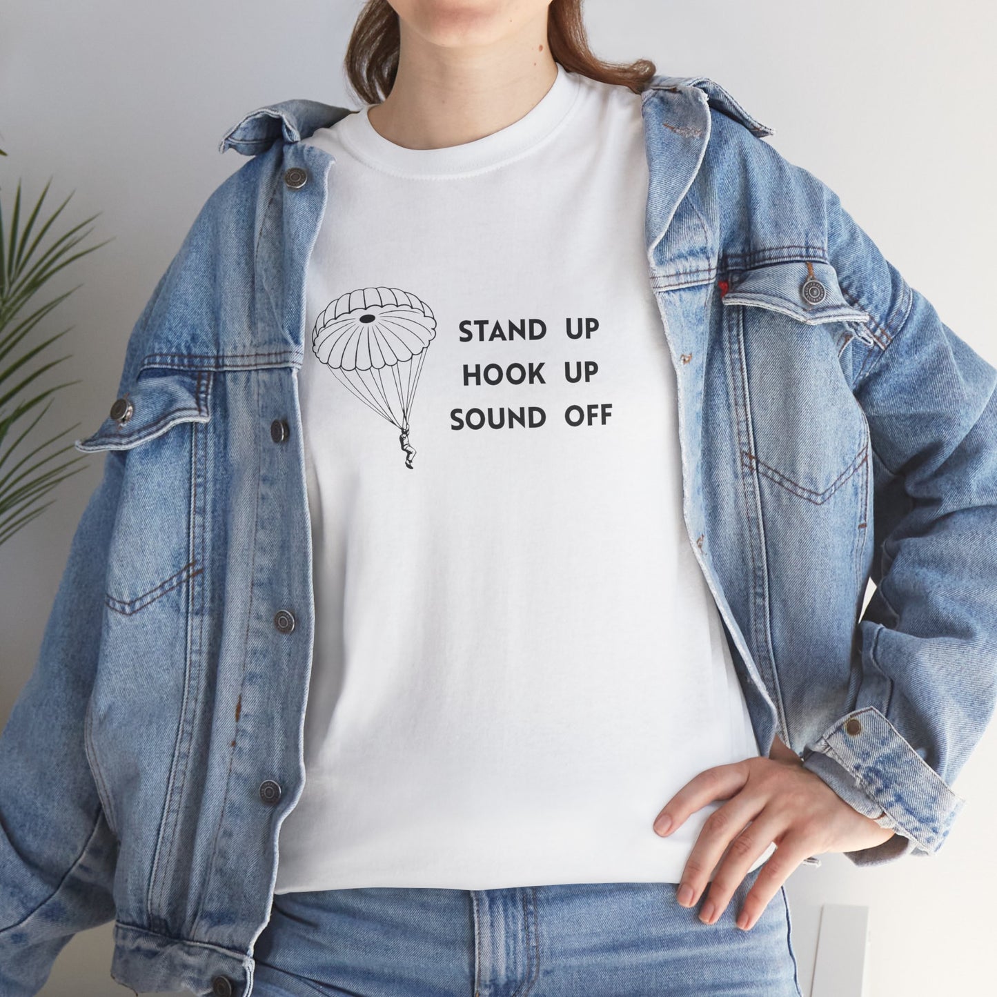 Band of Brothers Tribute Tee — Stand Up, Hook Up, Sound Off