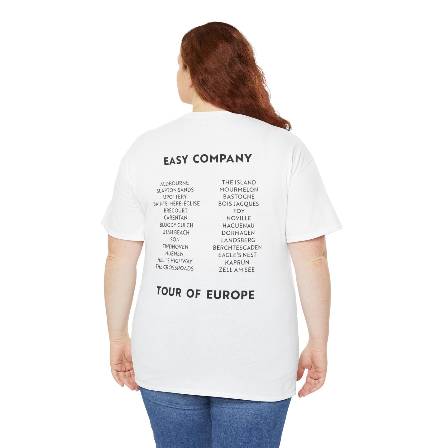 Currahee Band of Brothers T-Shirt — Honor Easy Company (3 Miles Up, 3 Miles Down)