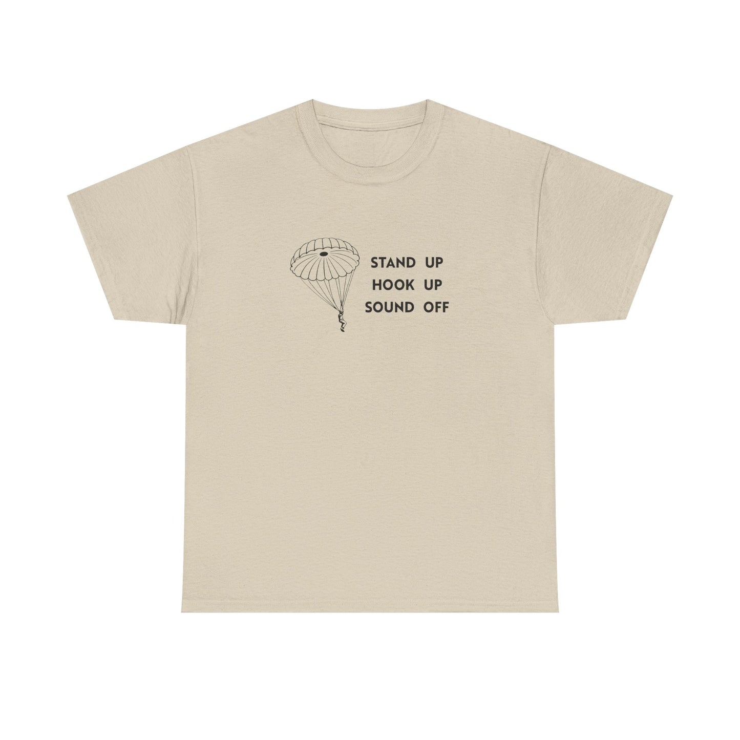 Band of Brothers Tribute Tee — Stand Up, Hook Up, Sound Off