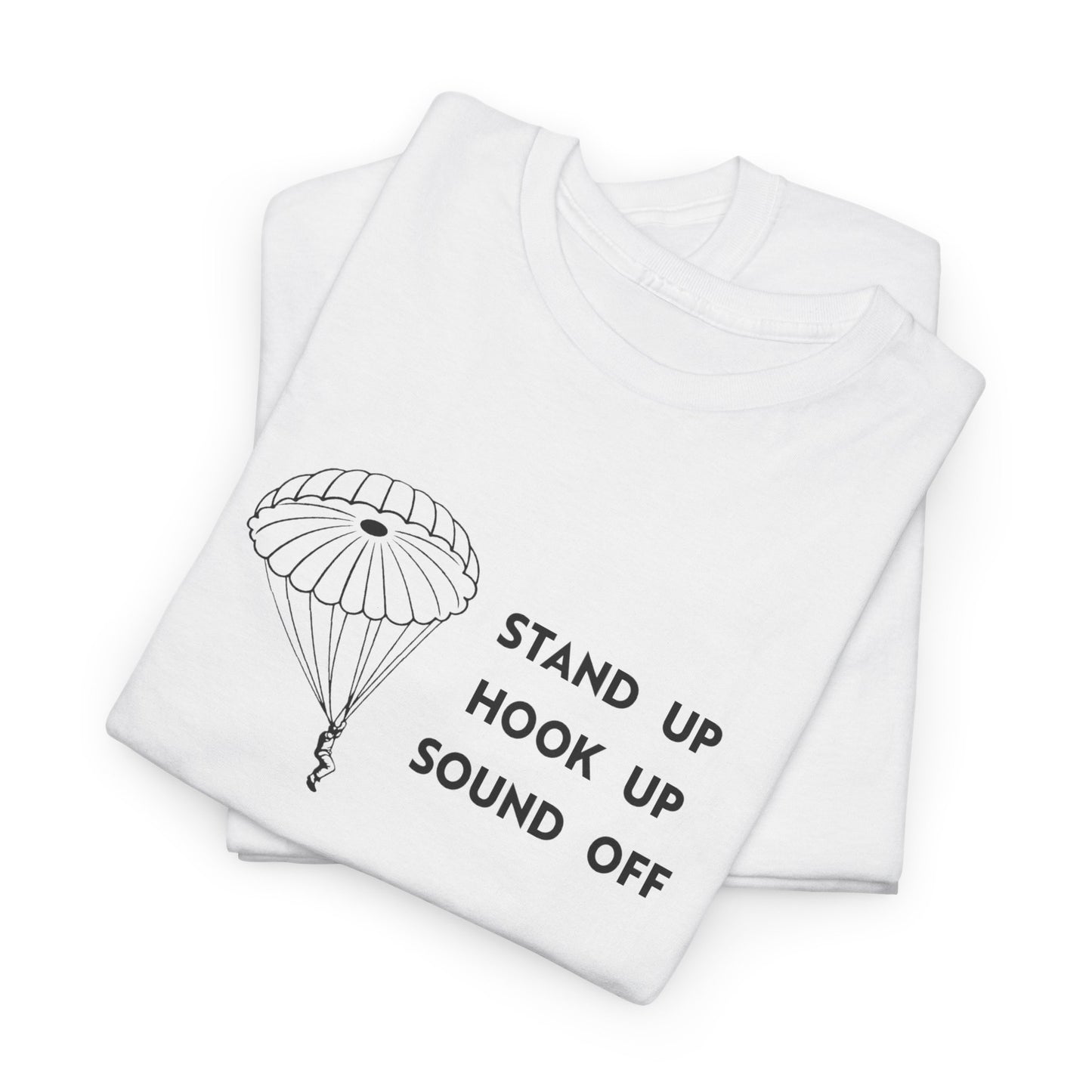 Band of Brothers Tribute Tee — Stand Up, Hook Up, Sound Off
