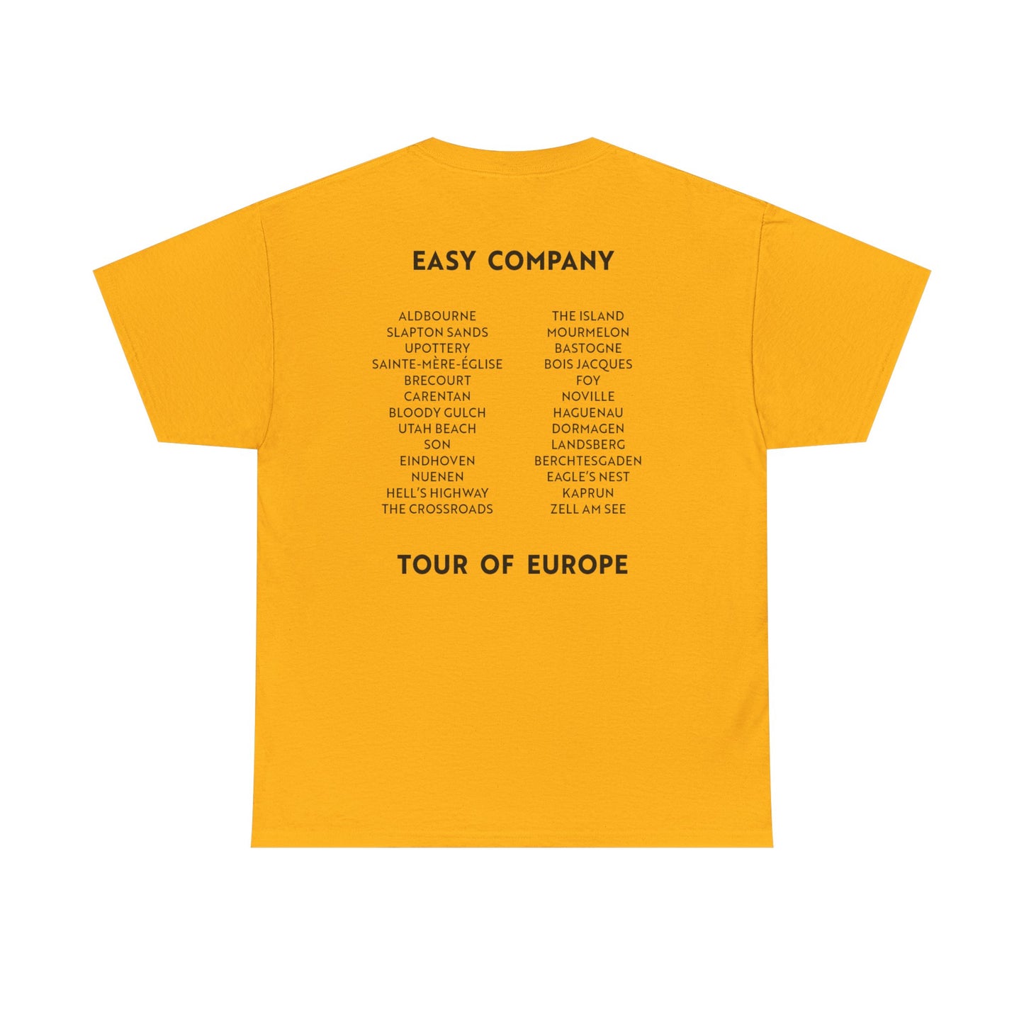 Currahee Band of Brothers T-Shirt — Honor Easy Company (3 Miles Up, 3 Miles Down)