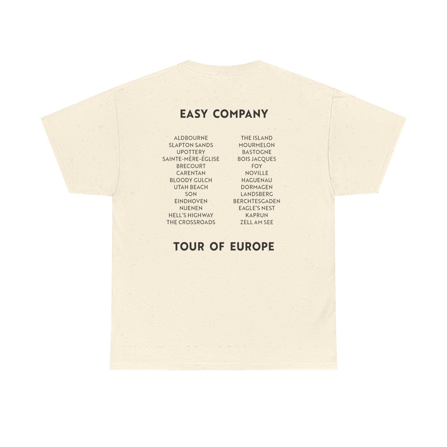 Currahee Band of Brothers T-Shirt — Honor Easy Company (3 Miles Up, 3 Miles Down)