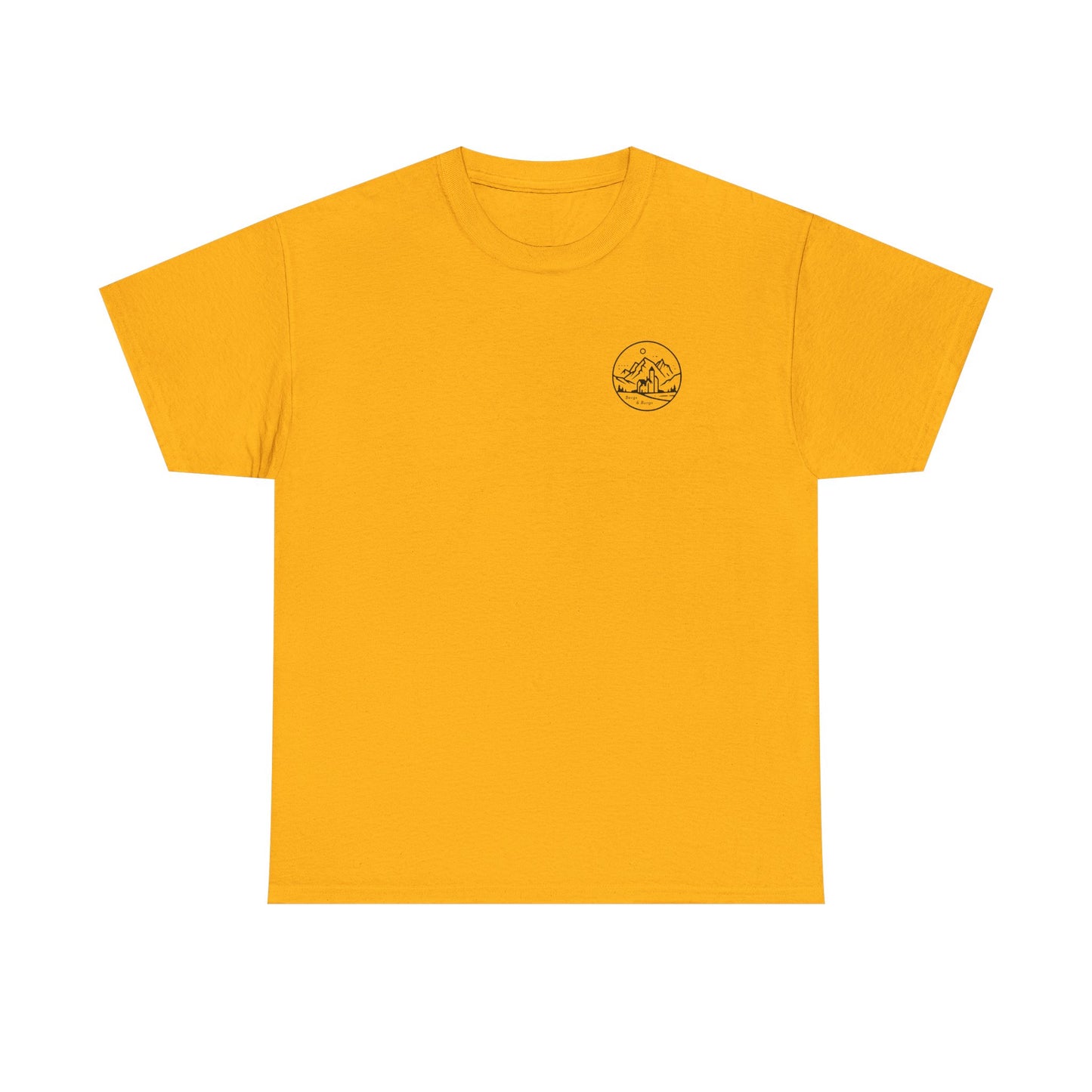 Bergs and Burgs — Travel Europe by Parachute T-shirt