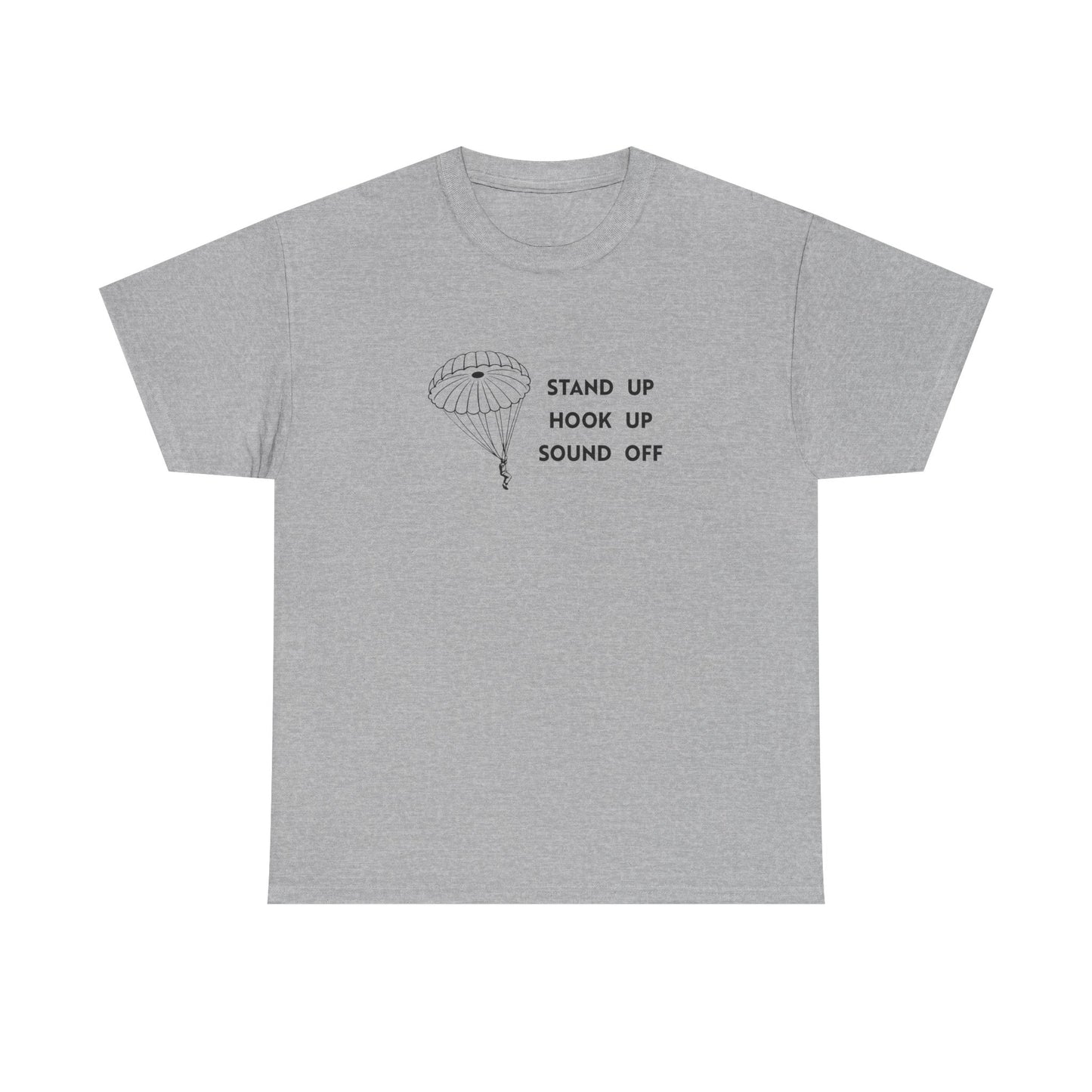 Band of Brothers Tribute Tee — Stand Up, Hook Up, Sound Off