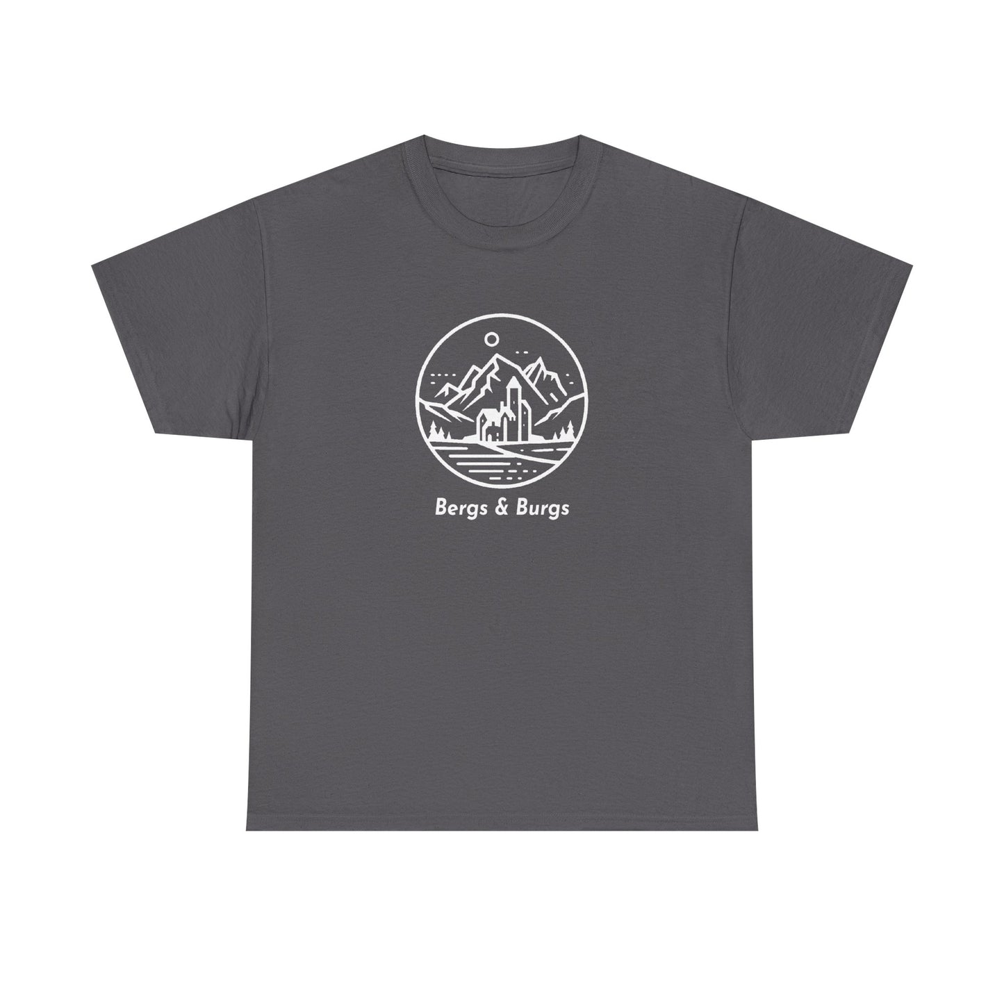 Bergs and Burgs Band of Brothers Tour T Shirt (light on dark)