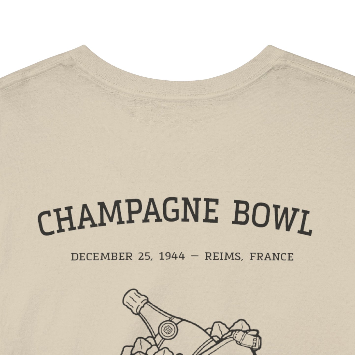Champagne Bowl Graphic Tee (Screaming Eagles vs Sky Train)