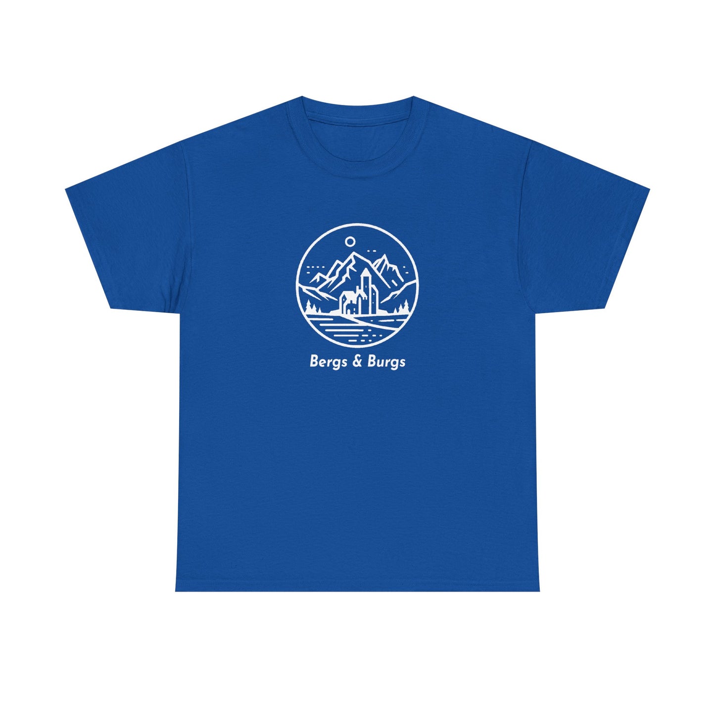 Bergs and Burgs Band of Brothers Tour T Shirt (light on dark)