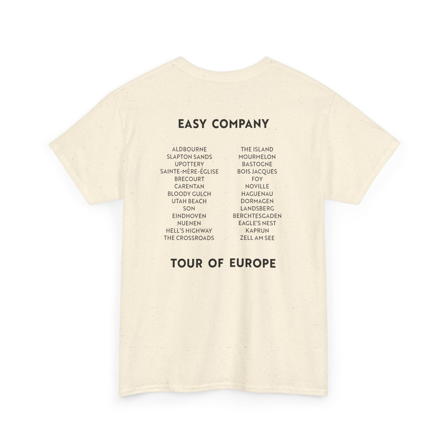 Band of Brothers Easy Company WWII Paratroopers Tee —  Vintage Travel Design