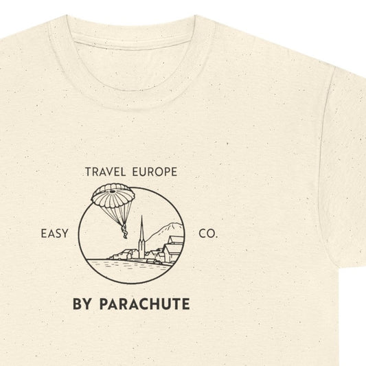 Travel Europe by Parachute with the Band of Brothers T-shirt