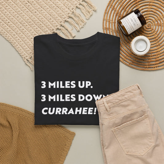 3 Miles Up 3 Miles Down Tee — Band of Brothers Workout Shirt