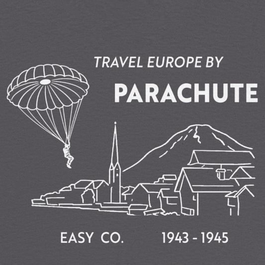 Travel Europe by Parachute — Easy Company T-Shirt
