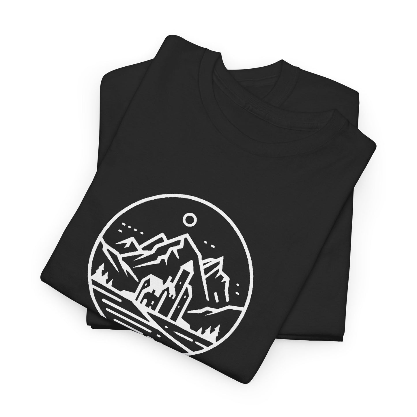 Bergs and Burgs Band of Brothers Tour T Shirt (light on dark)