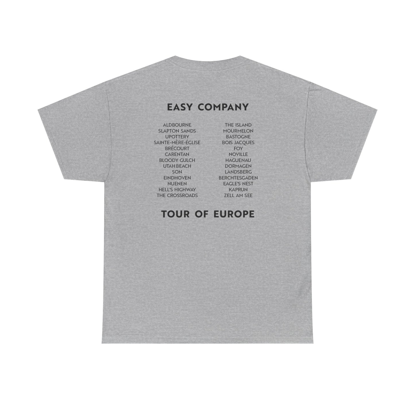 Travel Europe by Parachute — Easy Company T-Shirt