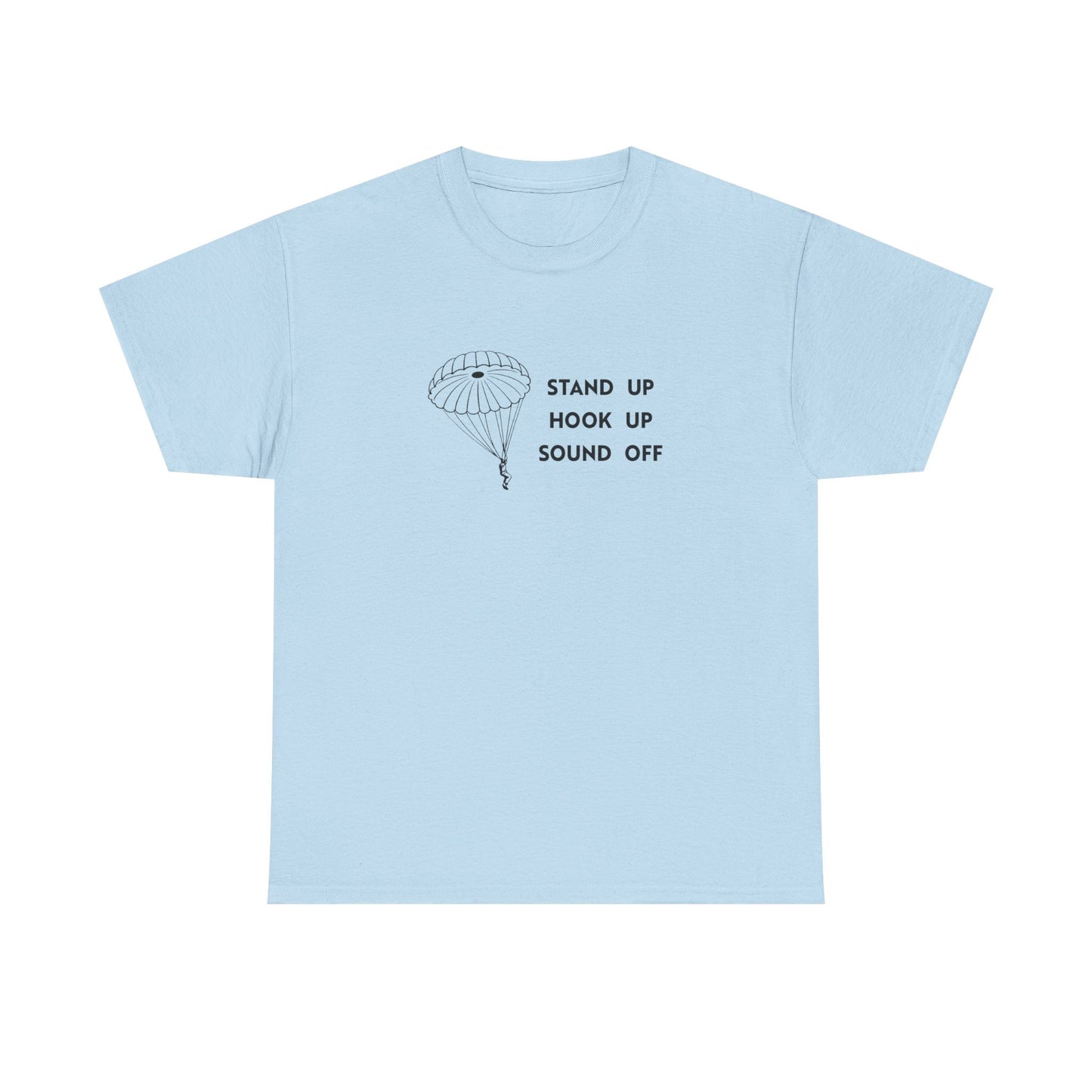 Band of Brothers Tribute Tee — Stand Up, Hook Up, Sound Off