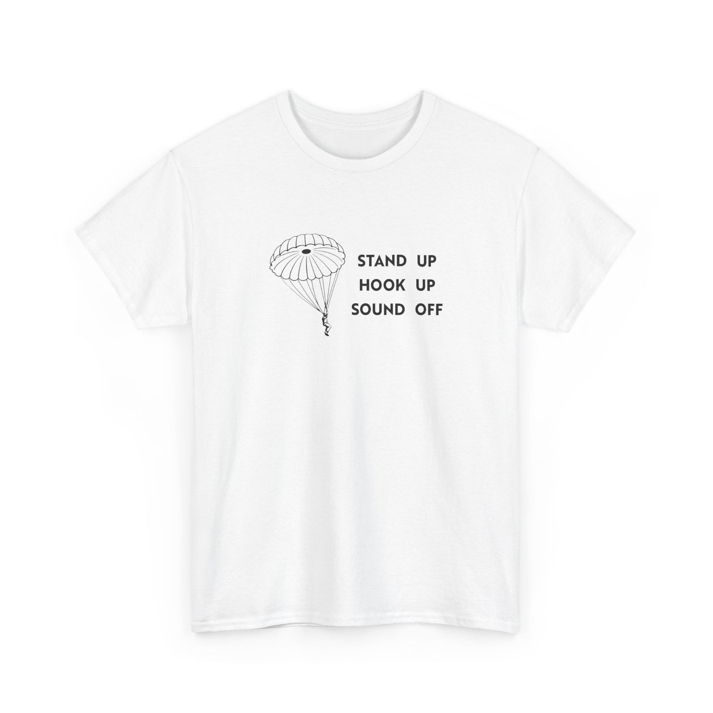 Band of Brothers Tribute Tee — Stand Up, Hook Up, Sound Off