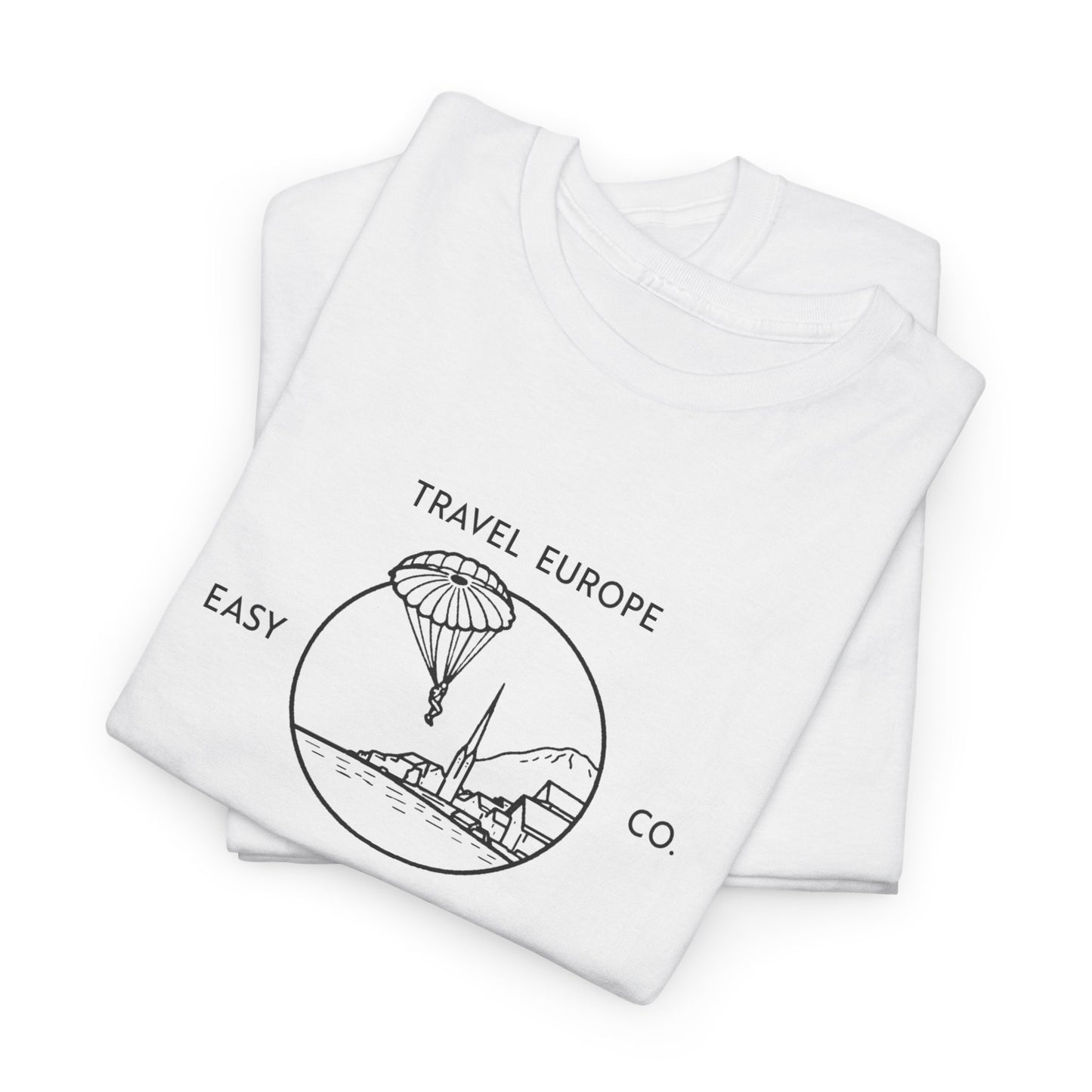 Travel Europe by Parachute with the Band of Brothers T-shirt