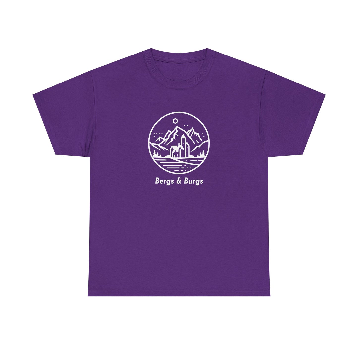Bergs and Burgs Band of Brothers Tour T Shirt (light on dark)