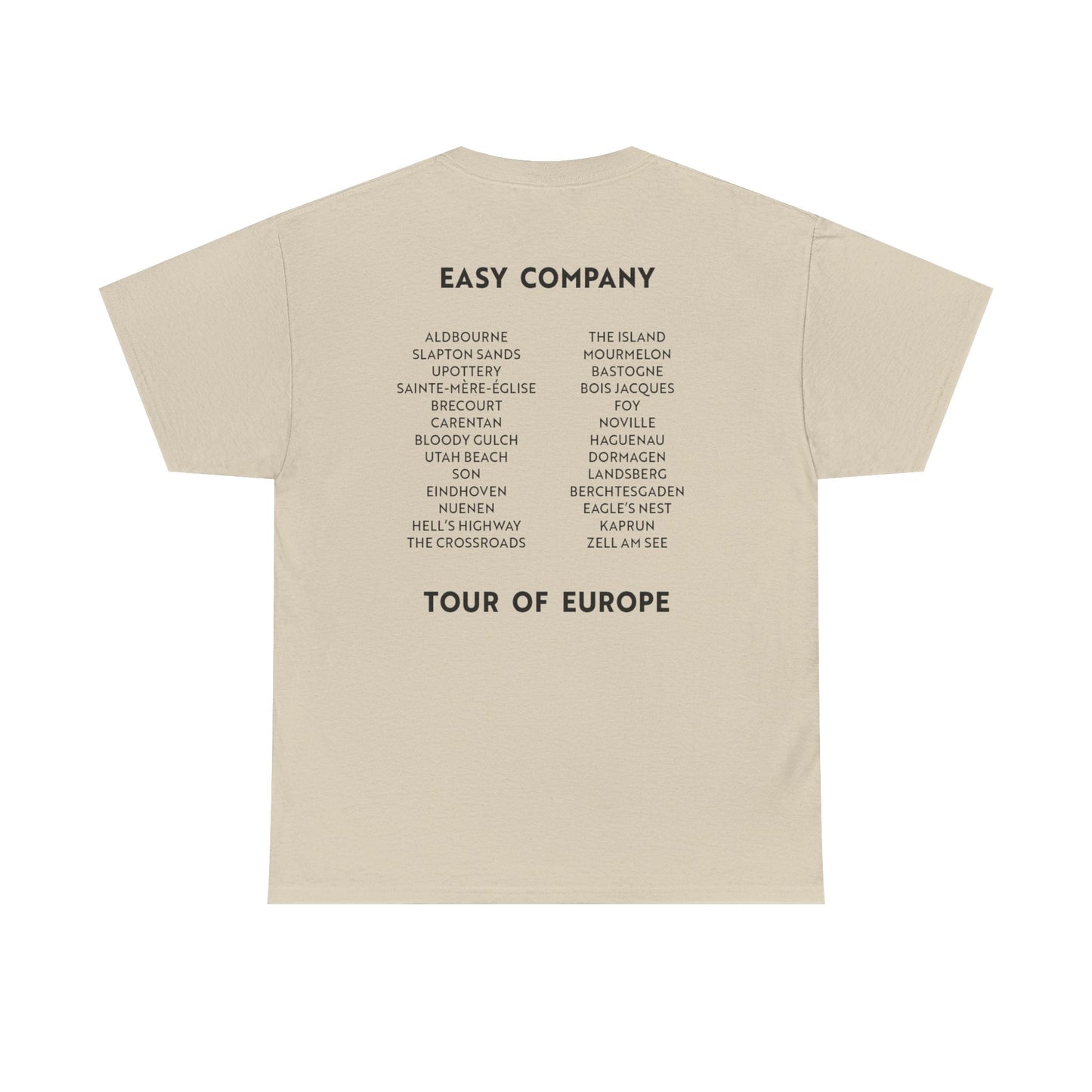 Currahee Band of Brothers T-Shirt — Honor Easy Company (3 Miles Up, 3 Miles Down)