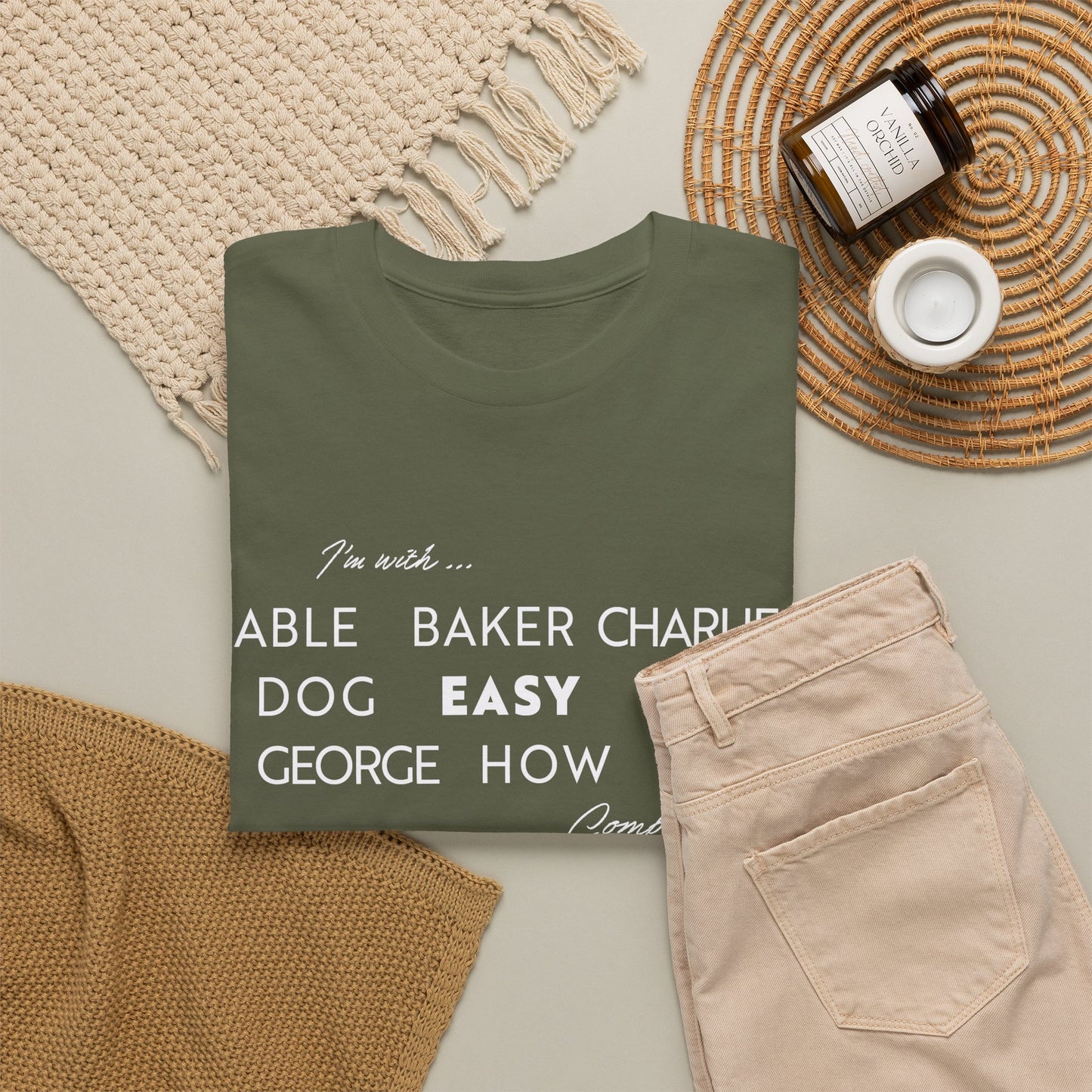 I'm with Easy Company T-shirt
