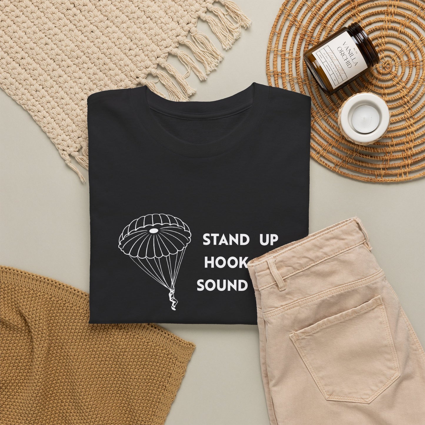 Stand Up, Hook Up, Sound Off Tee