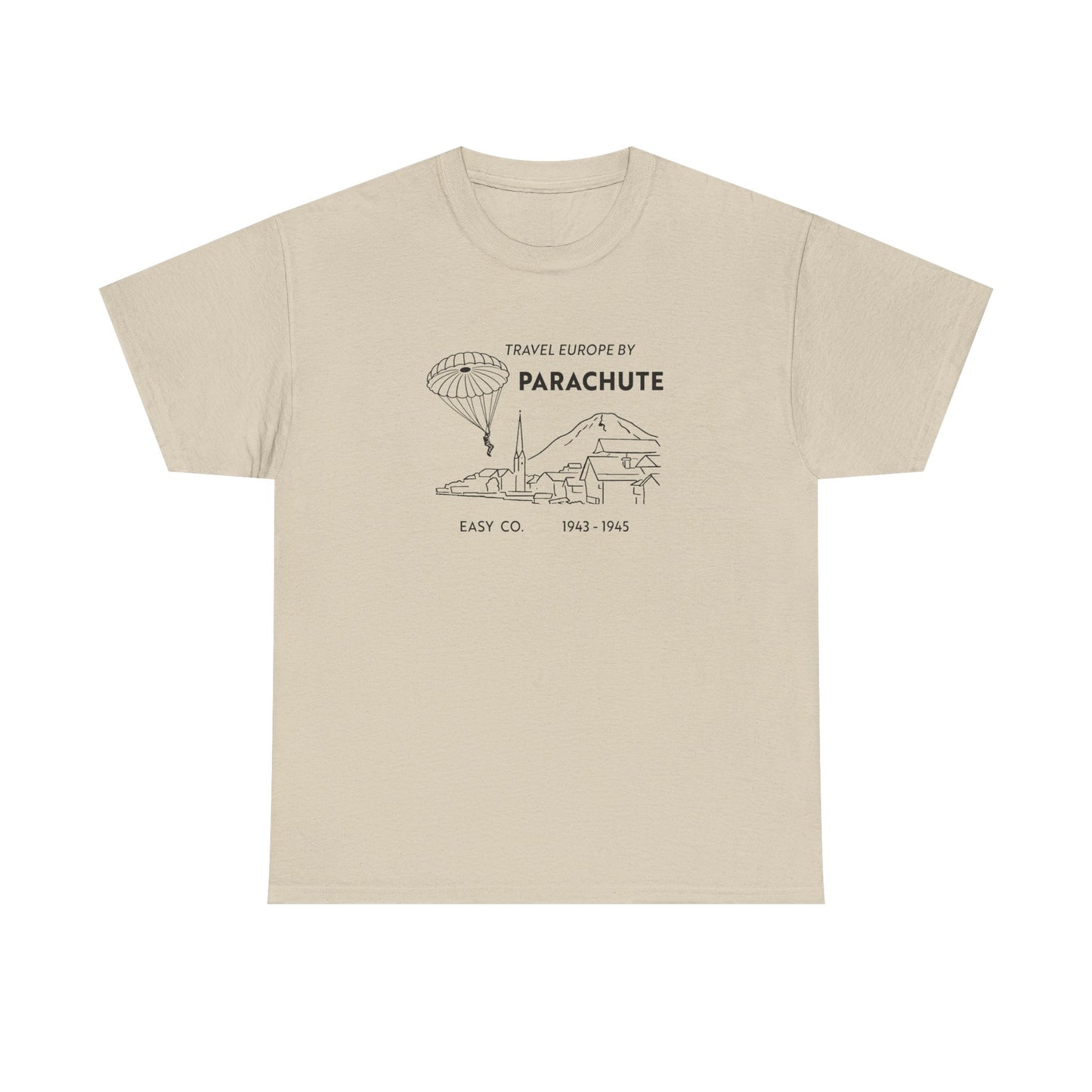 Travel Europe by Parachute — Easy Company T-Shirt