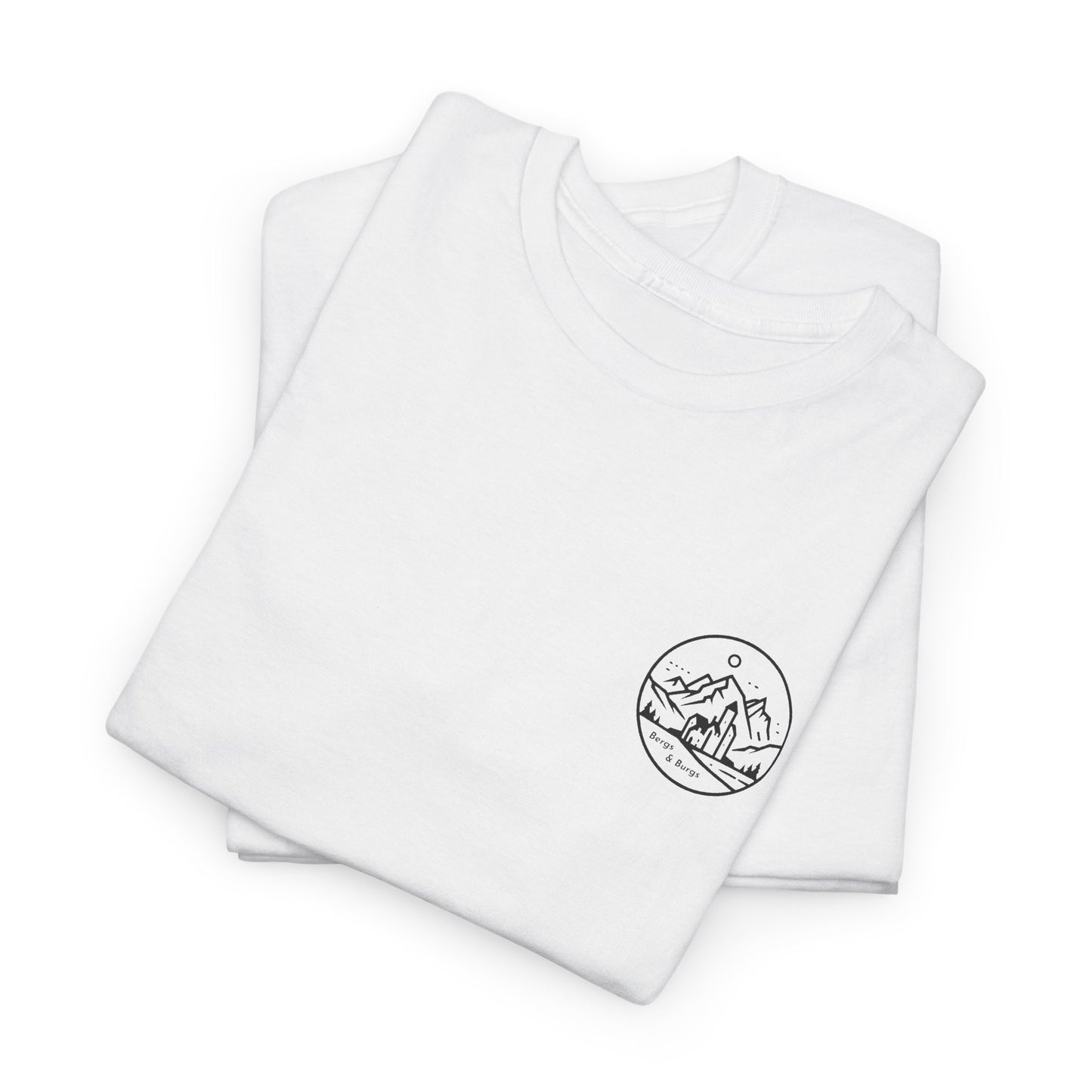 Bergs and Burgs — Travel Europe by Parachute T-shirt