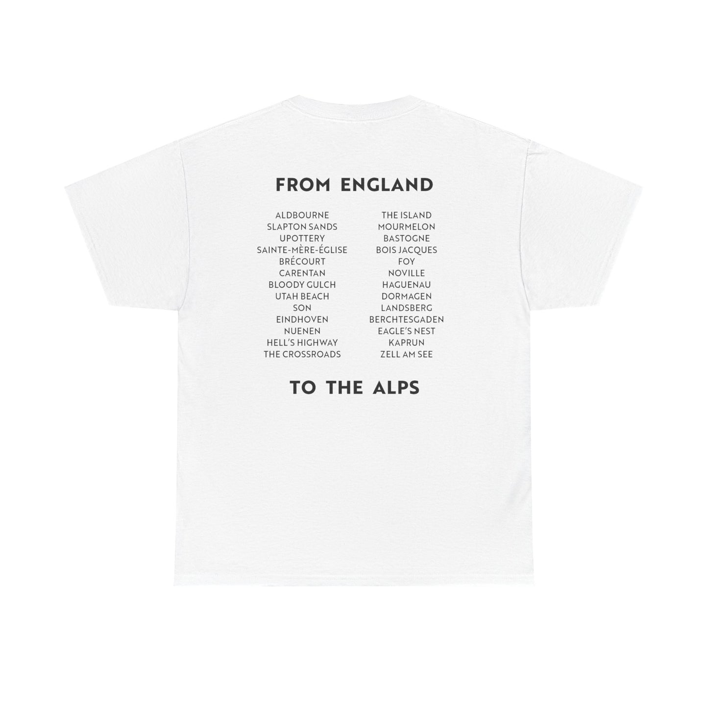 Easy Company Tour of Europe T-shirt