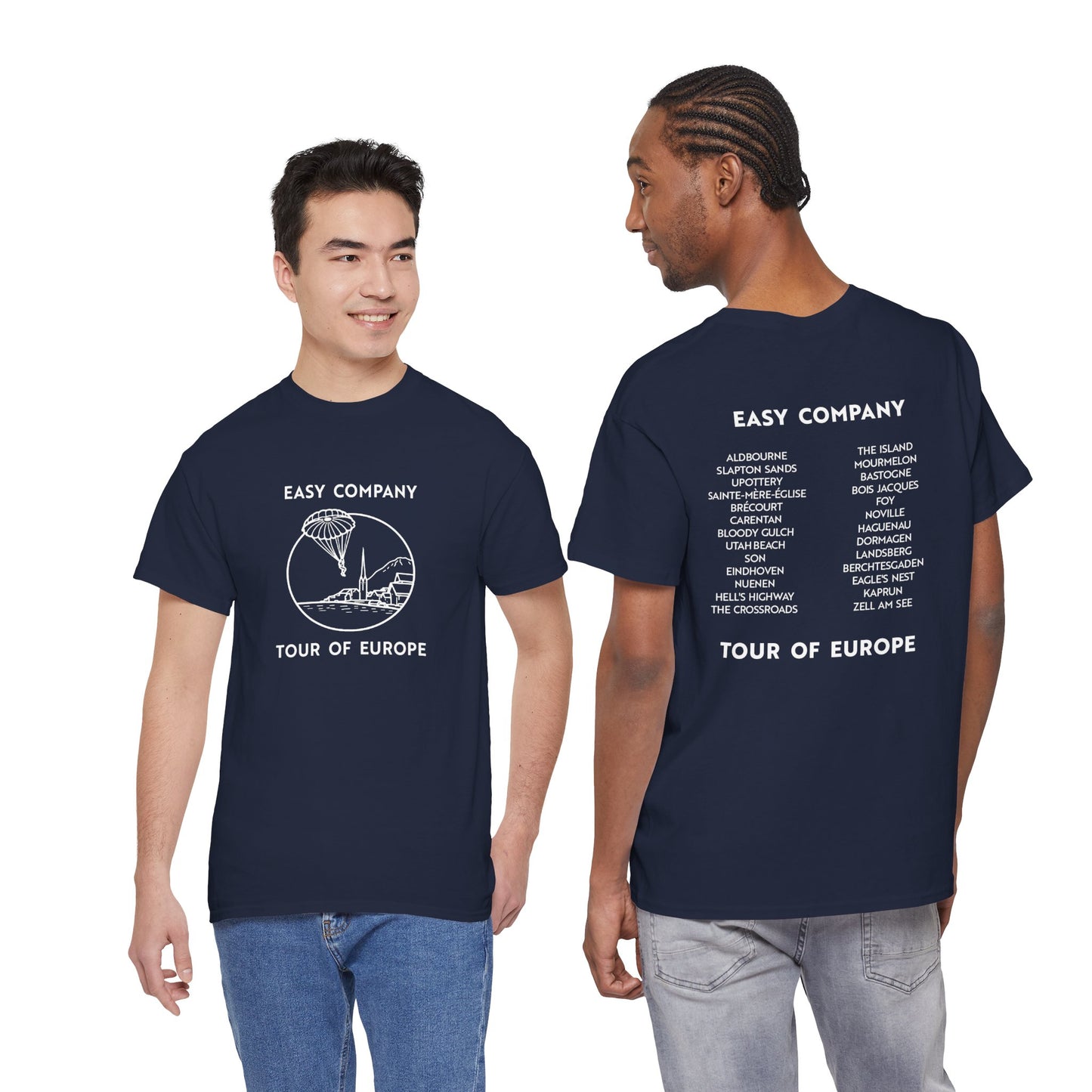 Easy Company Tour of Europe Tee