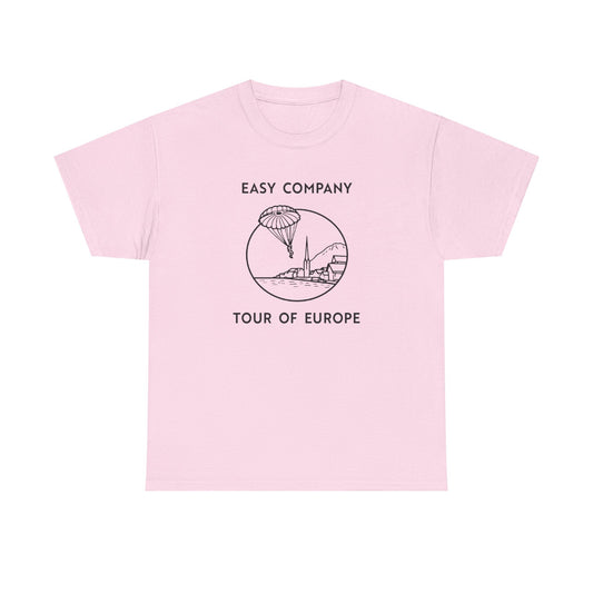 Easy Company Band of Brothers Tee — 'From England to the Alps' Paratrooper WWII Tribute