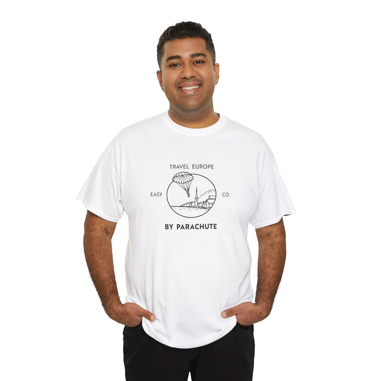 Travel Europe by Parachute with the Band of Brothers T-shirt