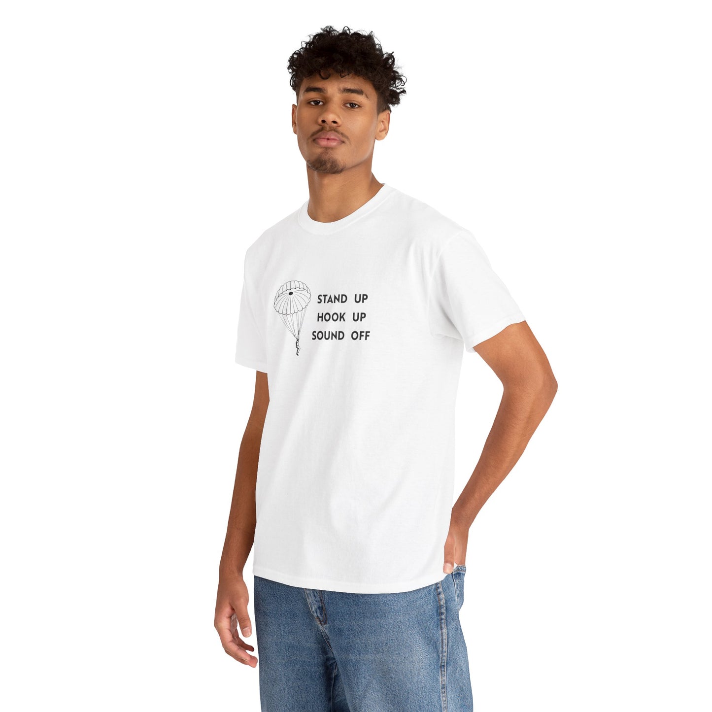 Band of Brothers Tribute Tee — Stand Up, Hook Up, Sound Off